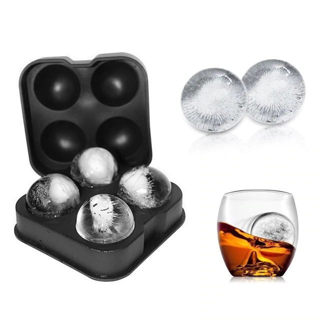 Sphere Shaped Ice Cubes Molds ON SALE Free Shipping Cue the Chef